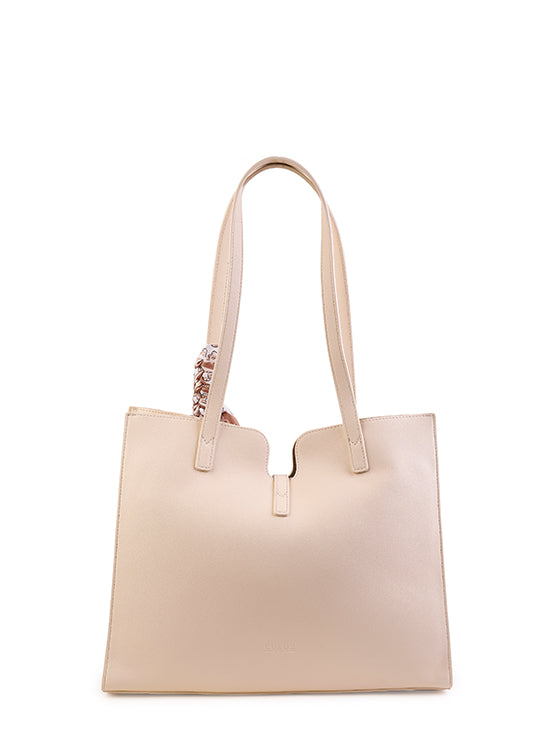 Culge Chicago "The Loop" Sculpted Office Tote – Alabaster Silk-5