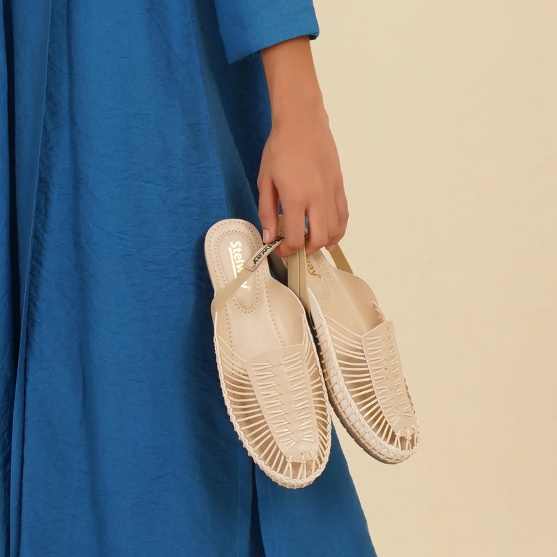 Off-White Handcrafted Clogs-1