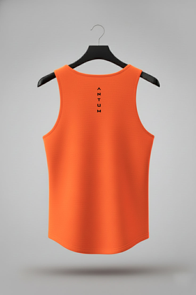 Orange Colour Cotton Sleeveless t-shirt ( sando )