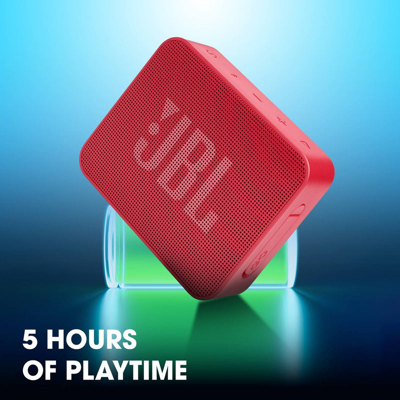 JBL Go Essential with Rich Bass, 5 Hrs Playtime, IPX7 Waterproof, Ultra Portable 3.1 W Bluetooth Speaker
