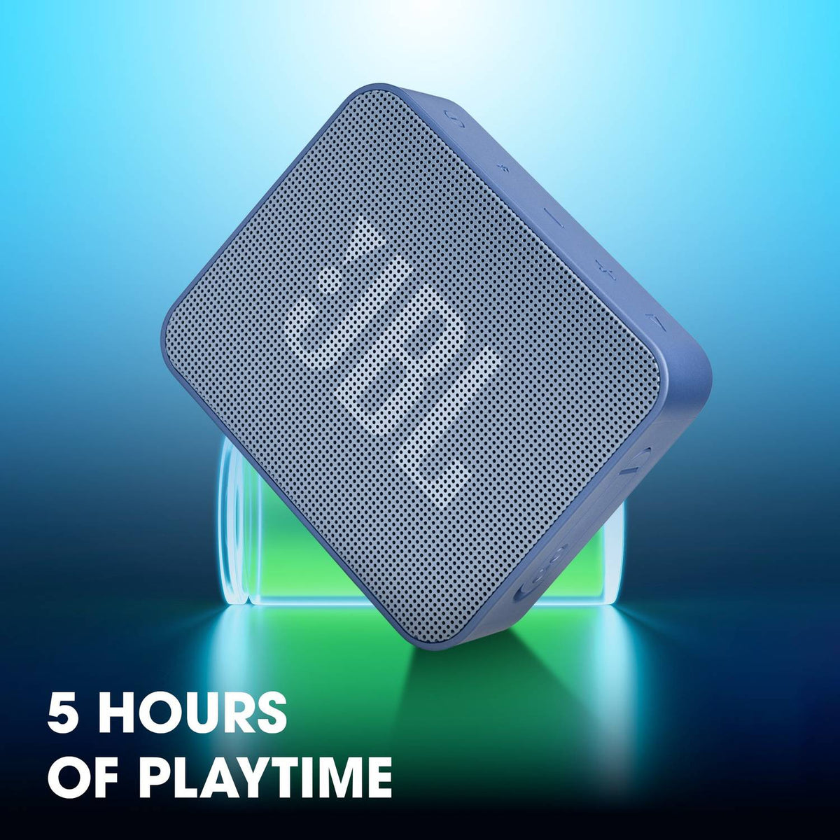 JBL Go Essential with Rich Bass, 5 Hrs Playtime, IPX7 Waterproof, Ultra Portable 3.1 W Bluetooth Speaker