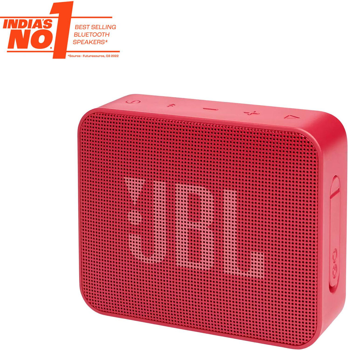JBL Go Essential with Rich Bass, 5 Hrs Playtime, IPX7 Waterproof, Ultra Portable 3.1 W Bluetooth Speaker