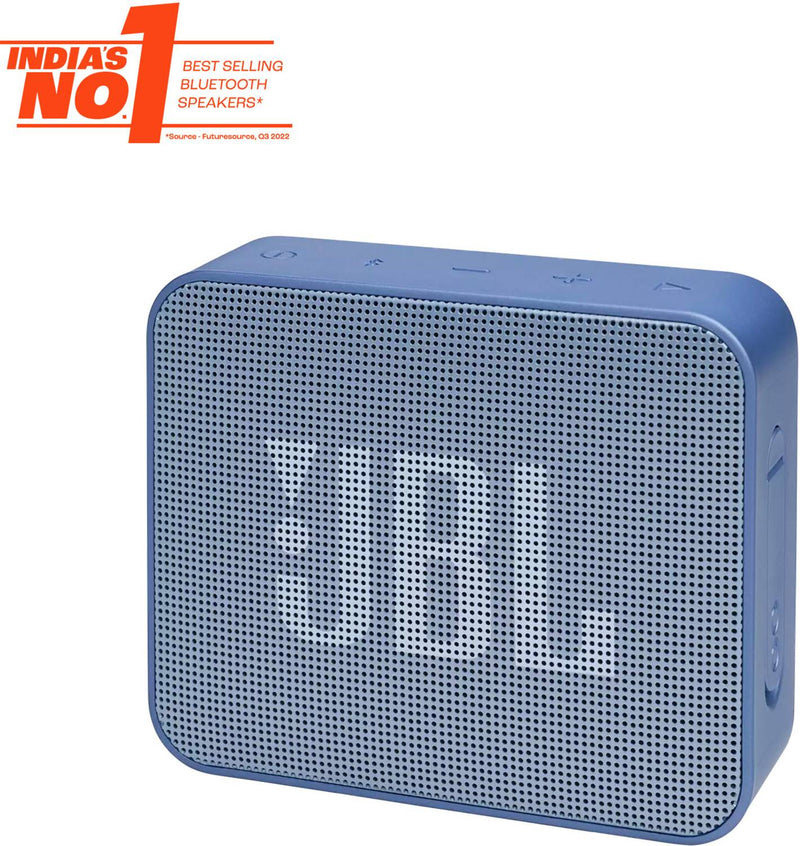 JBL Go Essential with Rich Bass, 5 Hrs Playtime, IPX7 Waterproof, Ultra Portable 3.1 W Bluetooth Speaker