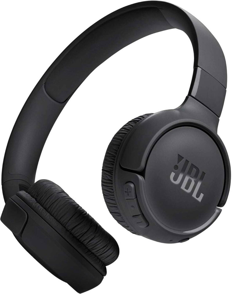 JBL Tune 520 BT 57Hr Playtime, Pure Bass, Multi Connect 5.3LE Bluetooth Headset (Black, On the Ear)