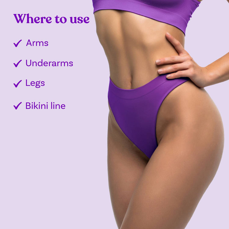 Bombae Hair Removal for Bikini Line, Arms & Legs with Shea Butter & Citrus Aroma Cream (100 g)