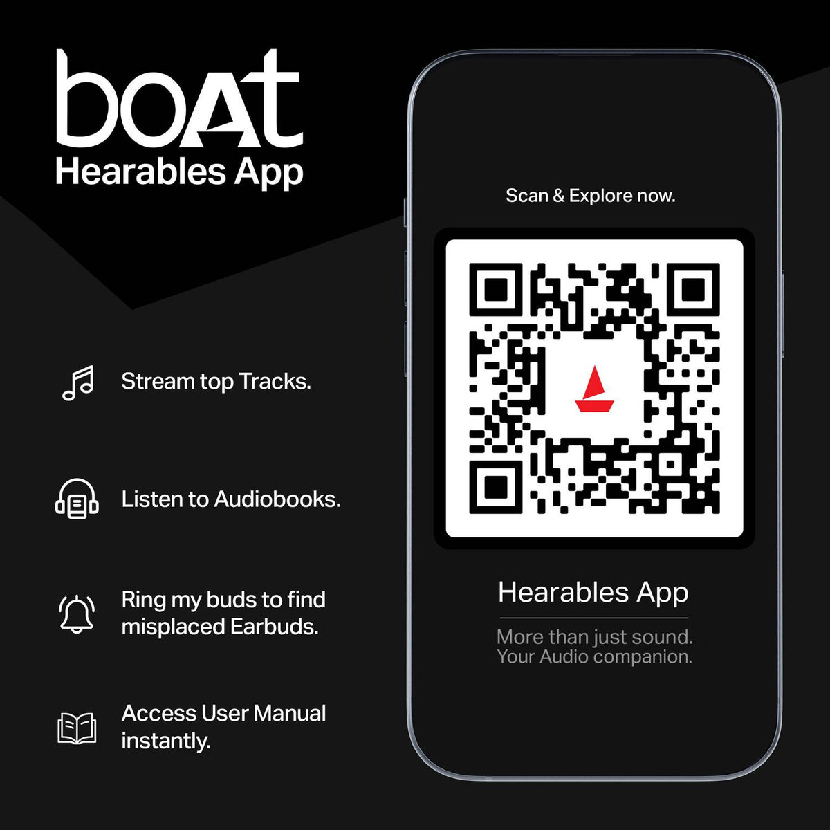 boAt Airdopes 219, 40H Battery, Free Music Streaming & Best in Segment for Calling Bluetooth Headset (Carbon Black, True Wireless)