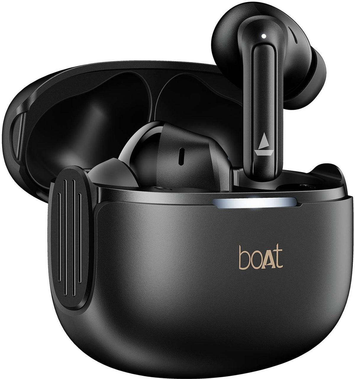boAt Airdopes 219, 40H Battery, Free Music Streaming & Best in Segment for Calling Bluetooth Headset (Carbon Black, True Wireless)