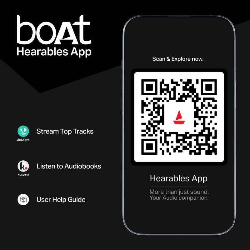 boAt Airdopes 212,Translucent Lid, 50H Battery,ENx Tech, App Support Bluetooth Headset (Noir Black, In the Ear)