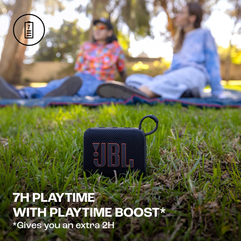 JBL Go 4, Wireless Ultra Portable, Pro Sound,Water & Dust Proof 4.2 W Bluetooth Speaker