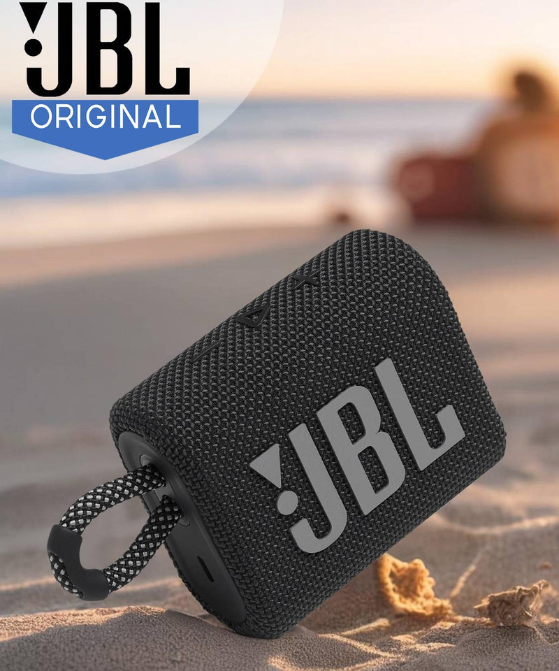 JBL GO 3 w 4.2 W Bluetooth Speaker (Black, Mono Channel)