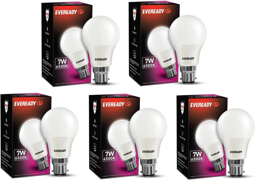 EVEREADY 7 W Basic Standard B22 LED Bulb