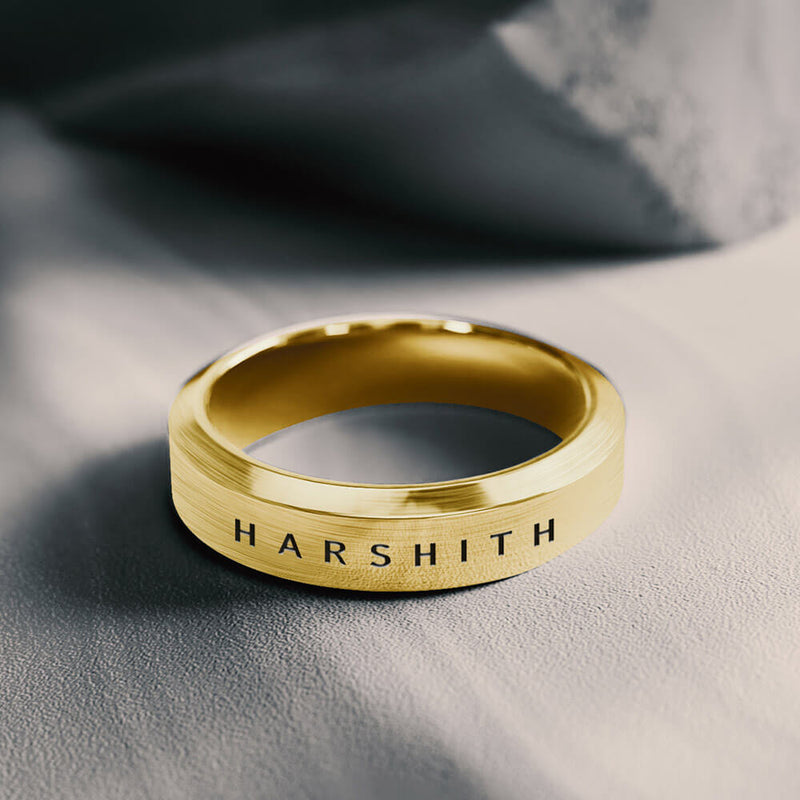 Personalised Drake Ring | 925 Sterling Silver