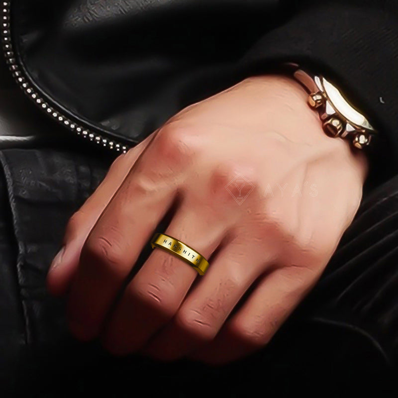 Personalised Drake Ring | 925 Sterling Silver