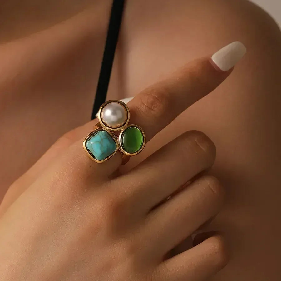 Retro Vintage Style Adjustable Ring