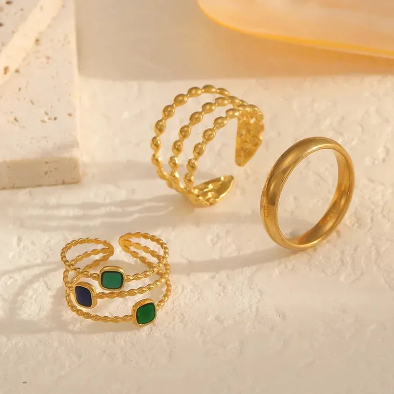 Trio De Mode Rings Set