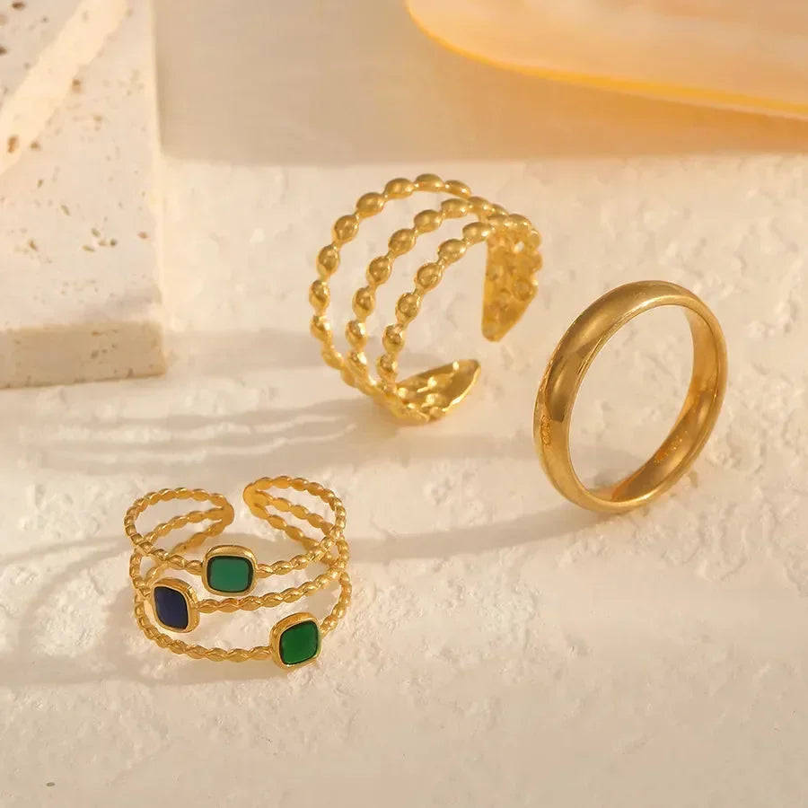 Trio De Mode Rings Set