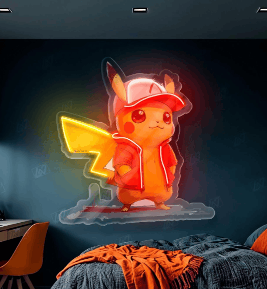Pikachu Neon Sign Neonsignsindia