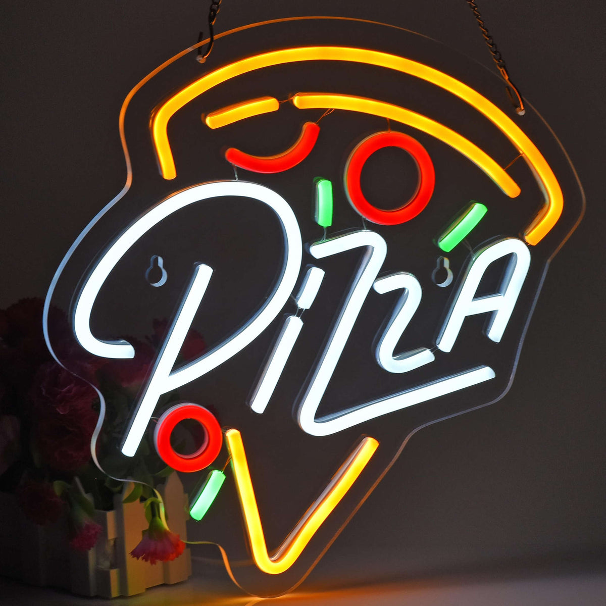 Pizza Neon Sign  (16x12 inches) Neonsignsindia