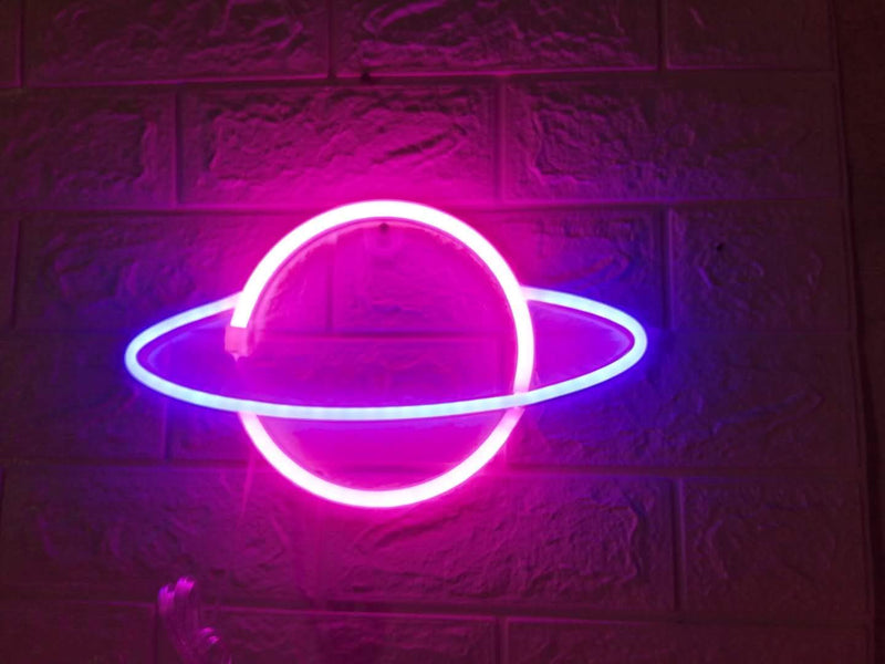 Planet Neon Sign (12x12 inches) Neonsignsindia