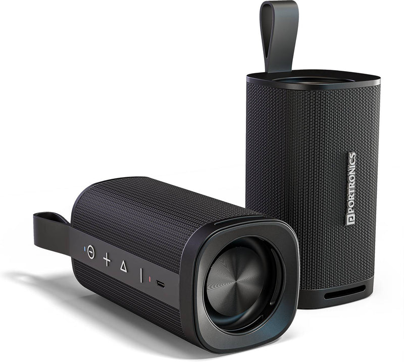 Portronics Fynix Mini 20W HD Sound Portable Bluetooth Speaker,4 Hours,Type C Charging 20 W Bluetooth Speaker (Black, Stereo Channel)