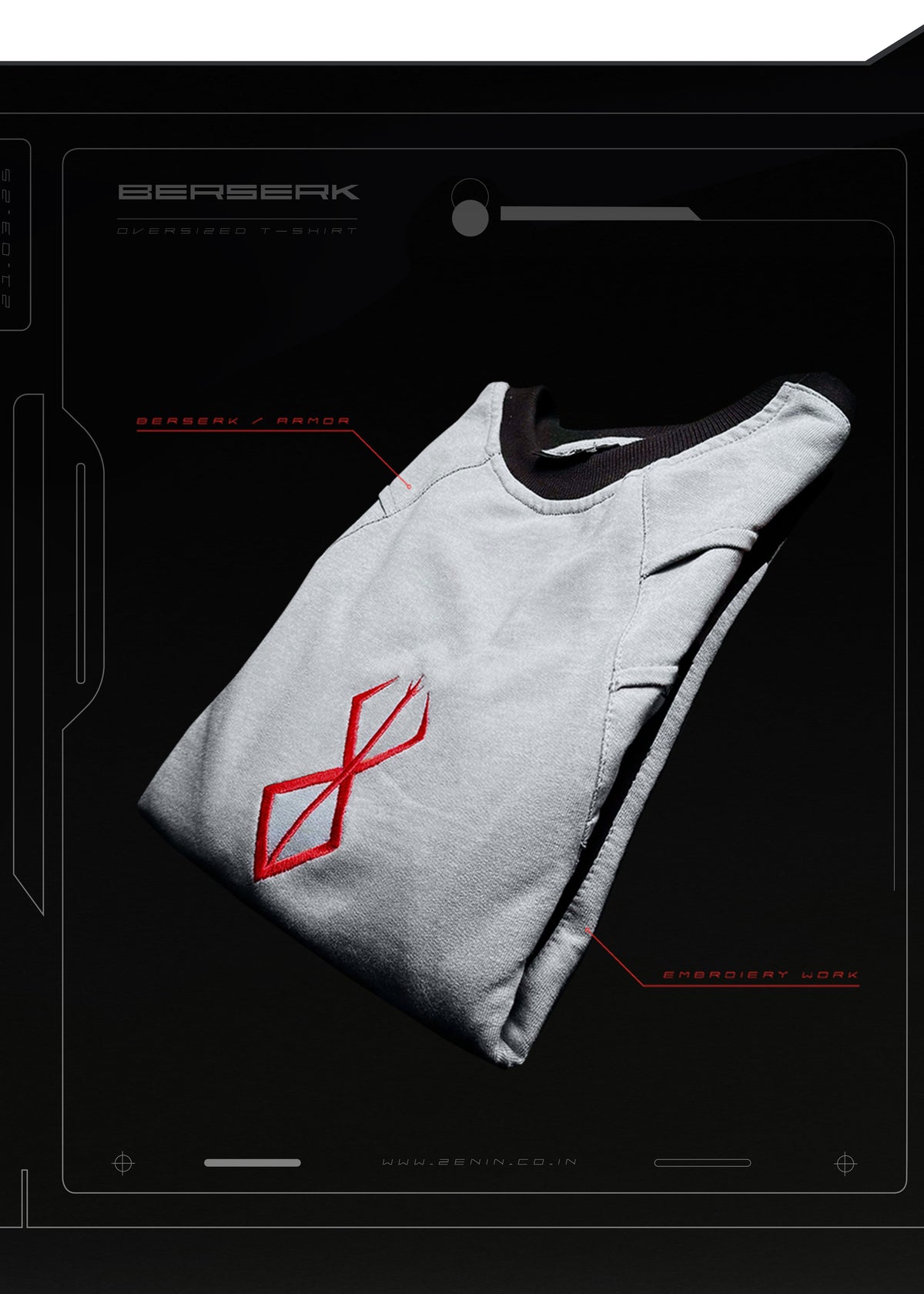 BERSERK ARMOUR / OVERSIZED T-SHIRT