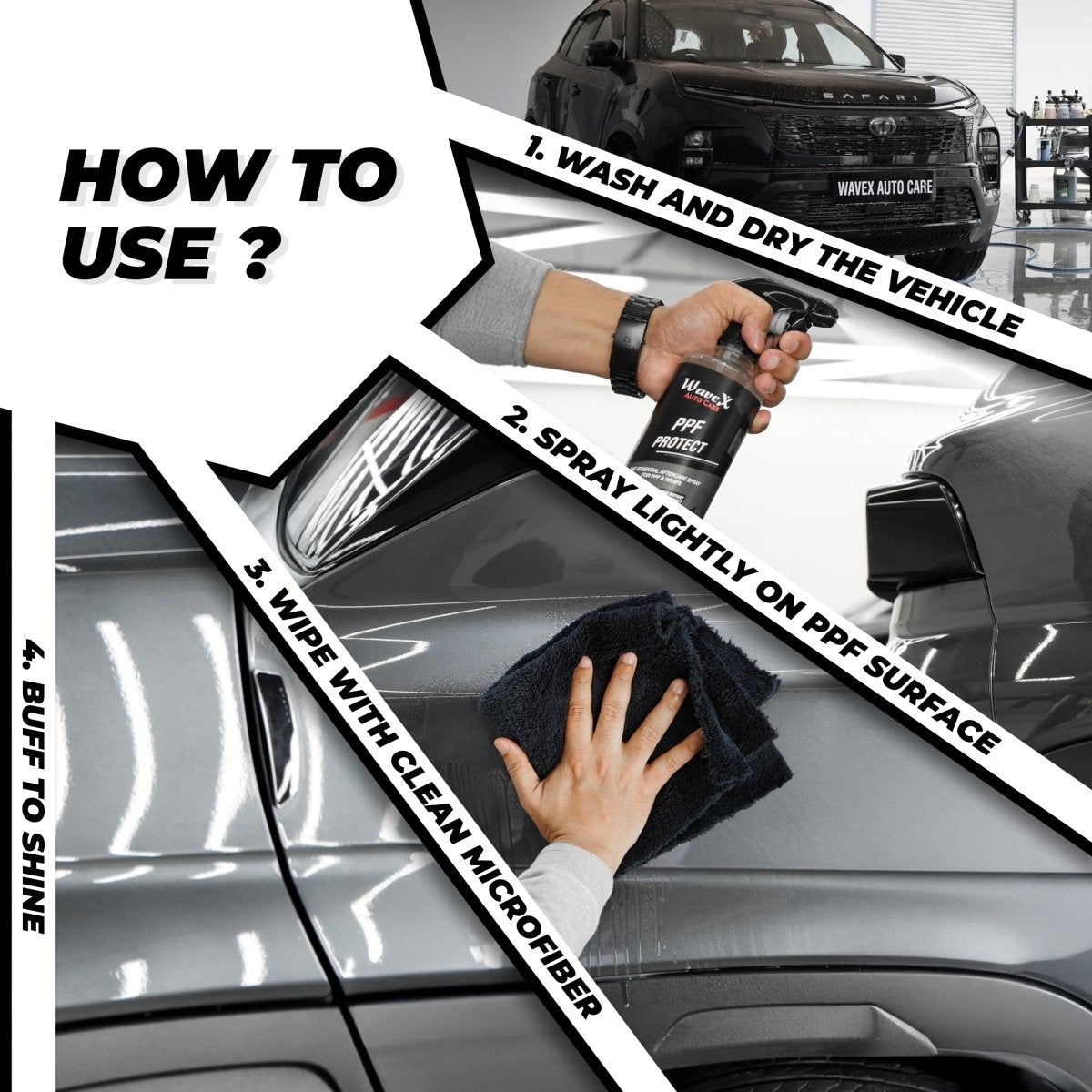 PPF PROTECT – ESSENTIAL AFTERCARE SPRAY FOR PAINT PROTECTION FILM