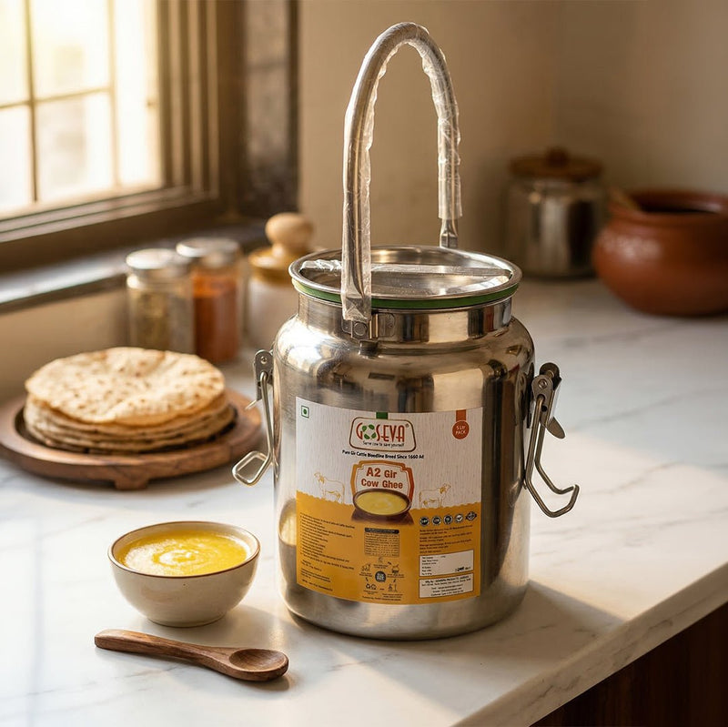 Pure A2 Gir Cow Ghee – Traditional Vedic Purity for Modern Wellness
