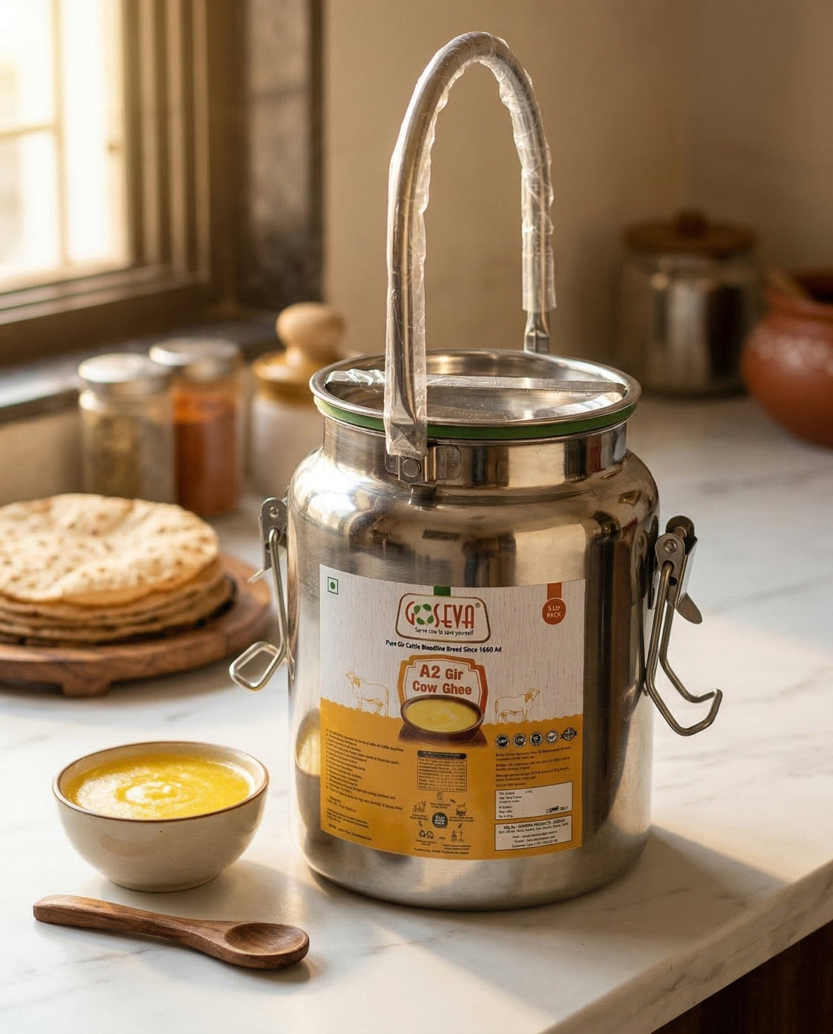Pure A2 Gir Cow Ghee – Traditional Vedic Purity for Modern Wellness