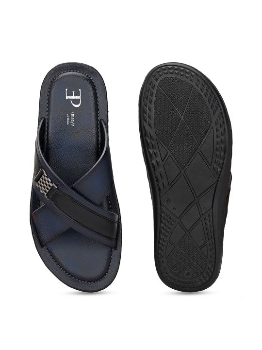 El Paso Men Open Toe Comfort Sandals-6