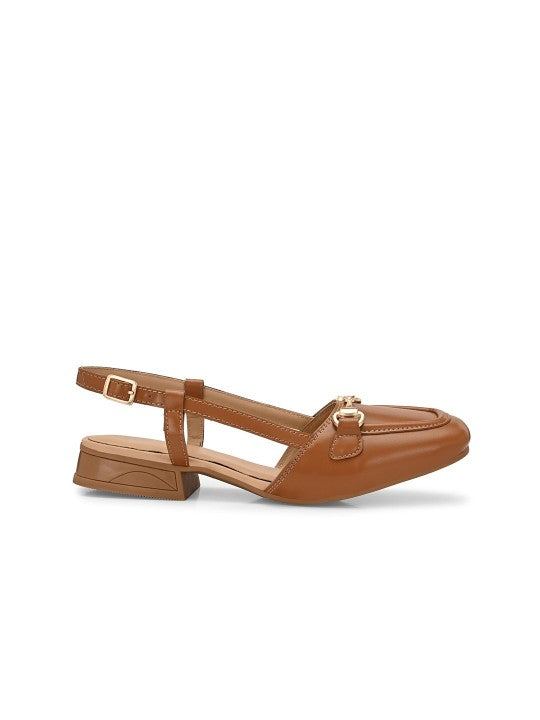 El Paso Women Open Toe Flats-4