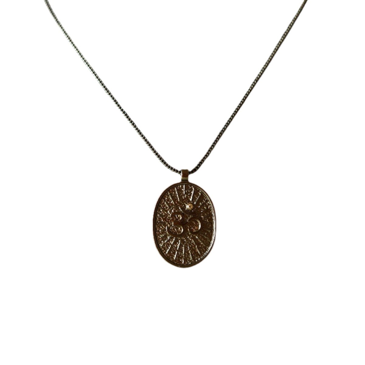 22K Gold OM Pendant 3 Colours Men Spiritual Jewellery India