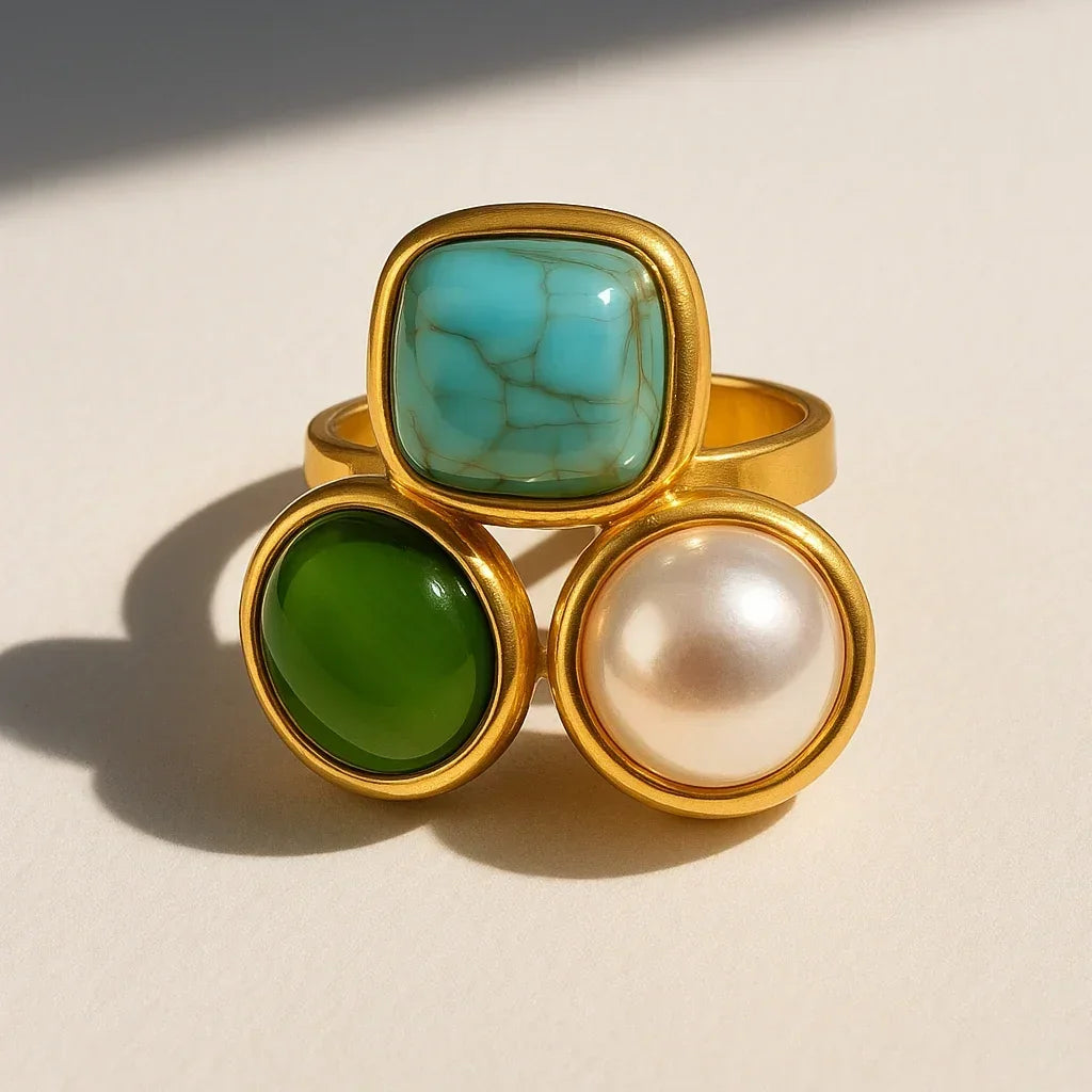 Retro Vintage Style Adjustable Ring