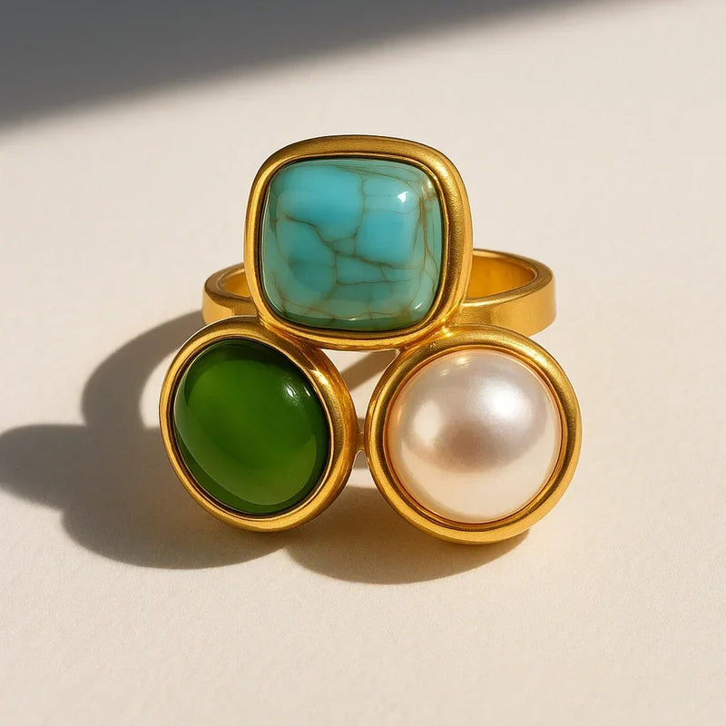 Retro Vintage Style Adjustable Ring