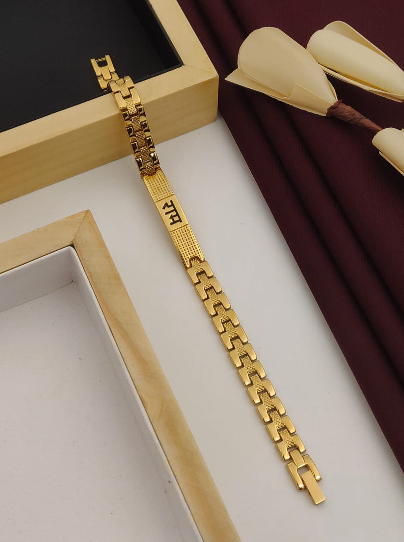 Ram Spiritual Bracelet Gold Plated Men Waterproof Anti-Tarnish