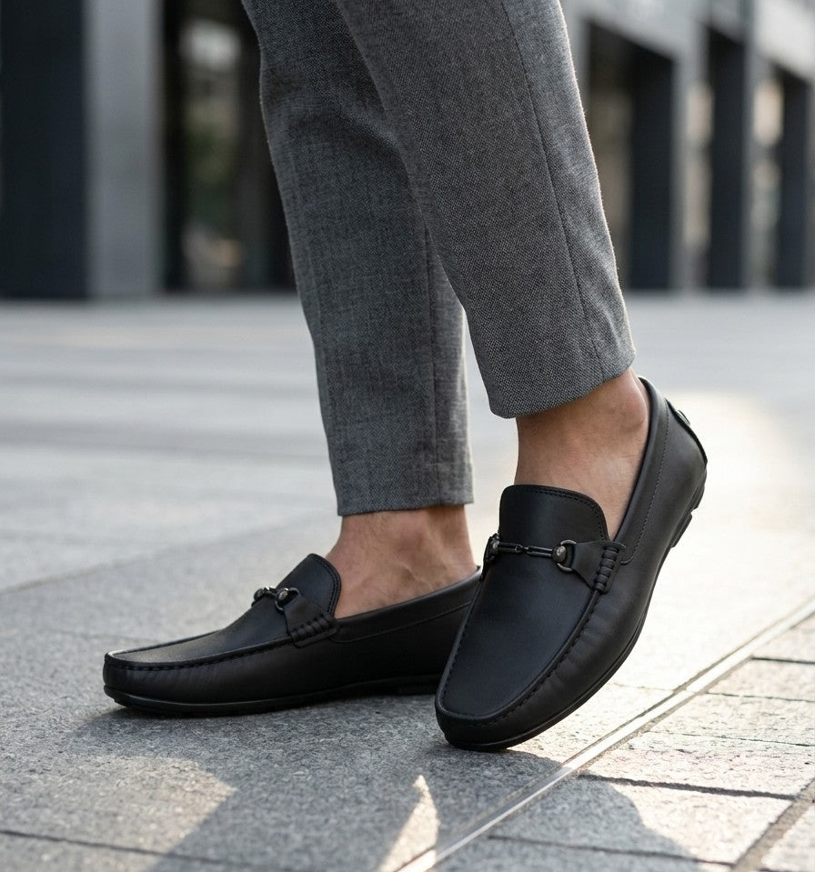 Adler-Leather Loafers -Brown/Black-4