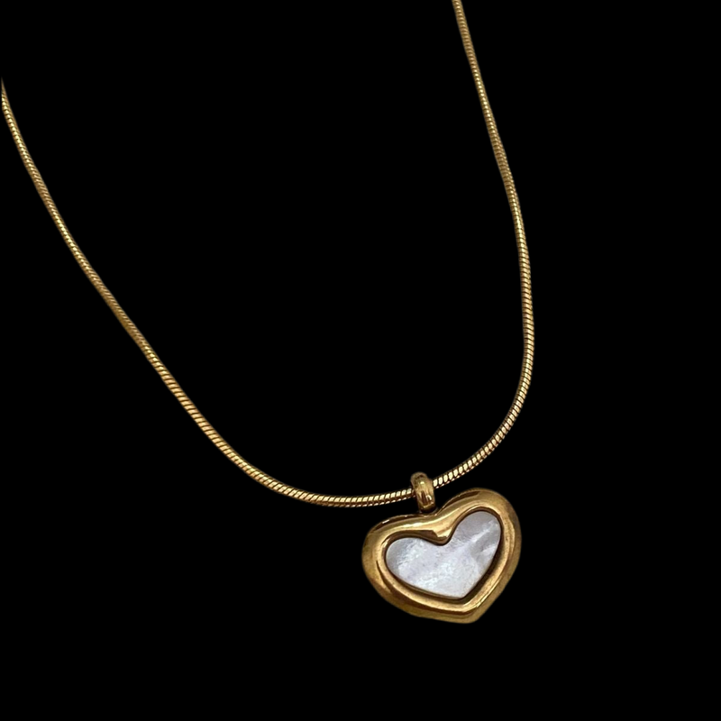 Reversible Love Chain Necklace 22K Gold Plated Women Gift India