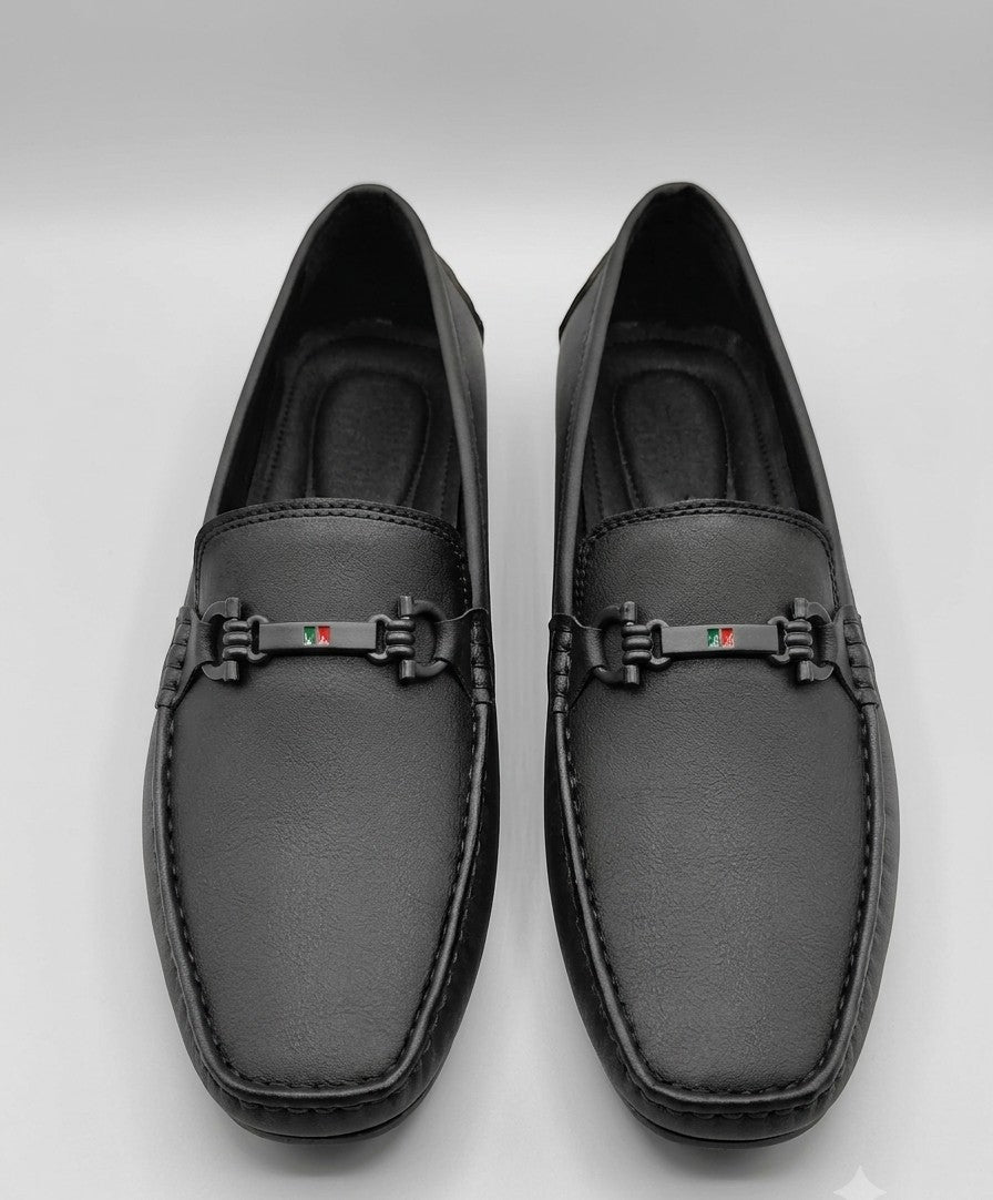 Soez&Out- Leather Loafers- Brown/ Black-7
