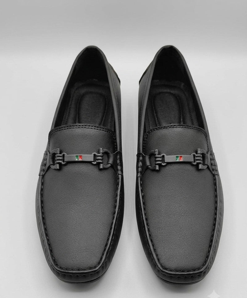 Soez&Out- Leather Loafers- Brown/ Black-7