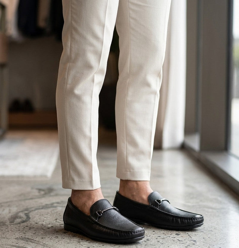 DevidOff-Learher Loafers- Brown/ Black-5