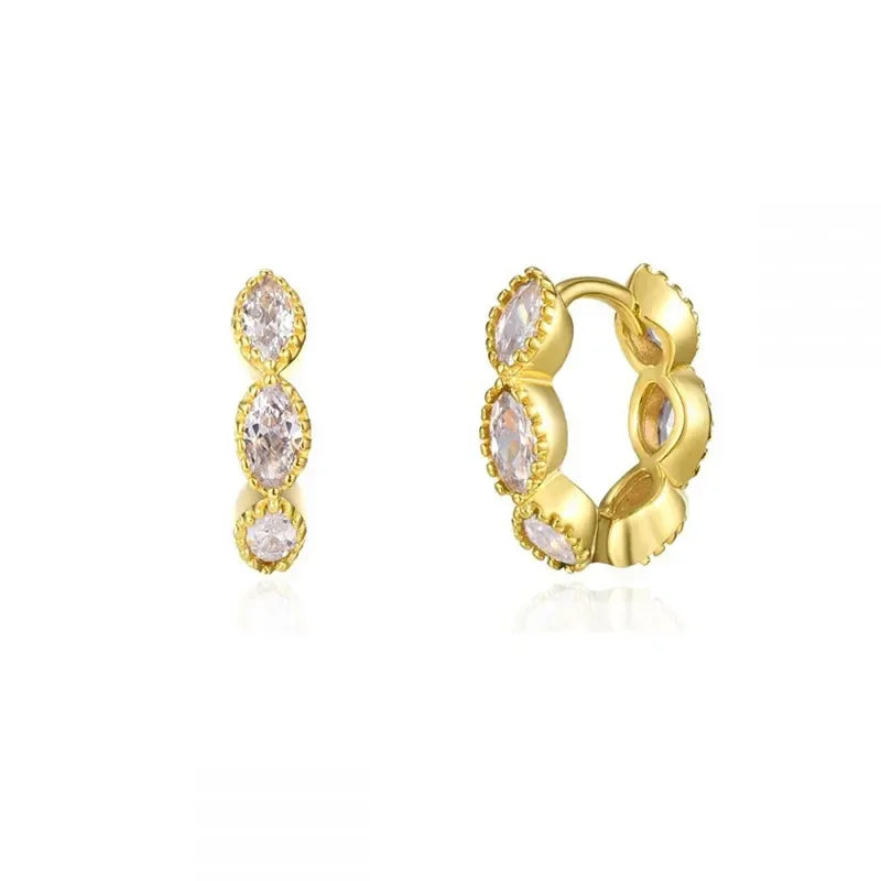 Pink Pop Hoop Earrings