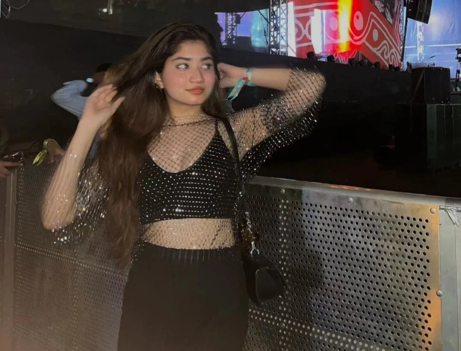 Rhinestone Luxe Top
