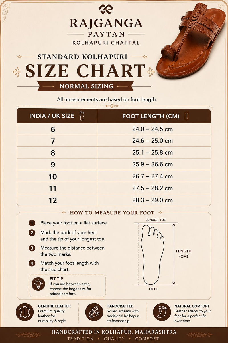 Bandhiv Kapshi Kolhapuri Chappal-6