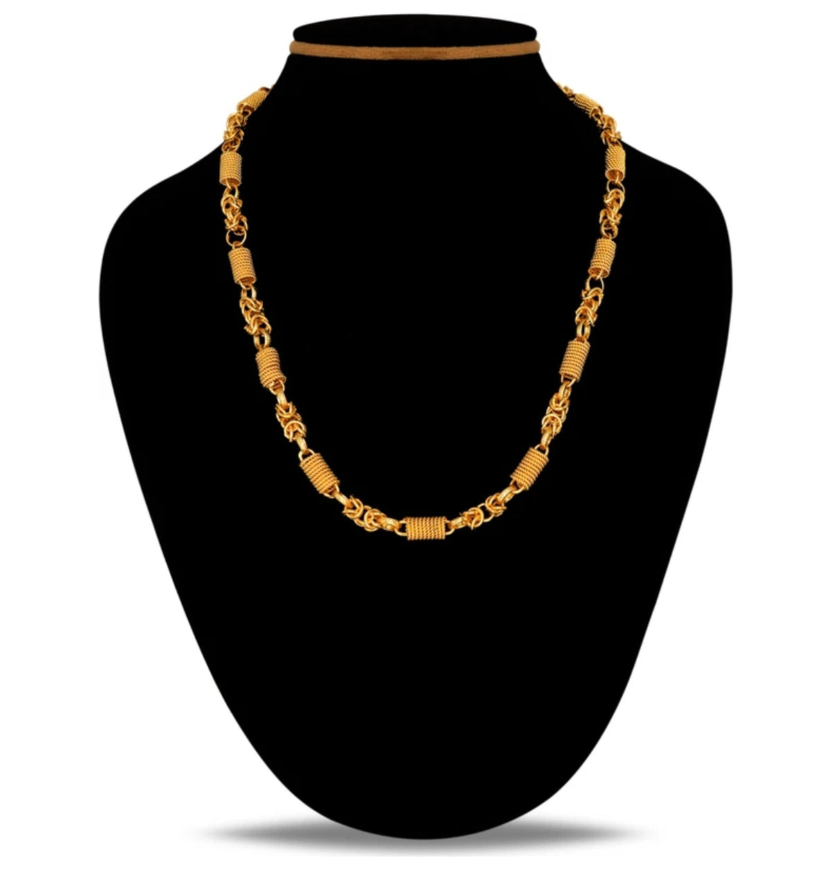 Big Rolling Chain Gold Plated Men Anti-Tarnish UniqueJewels.in