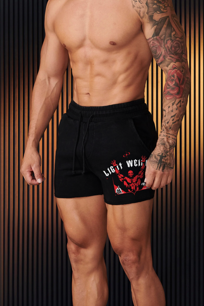 Black - Light Weight Baby - Short Shorts 101