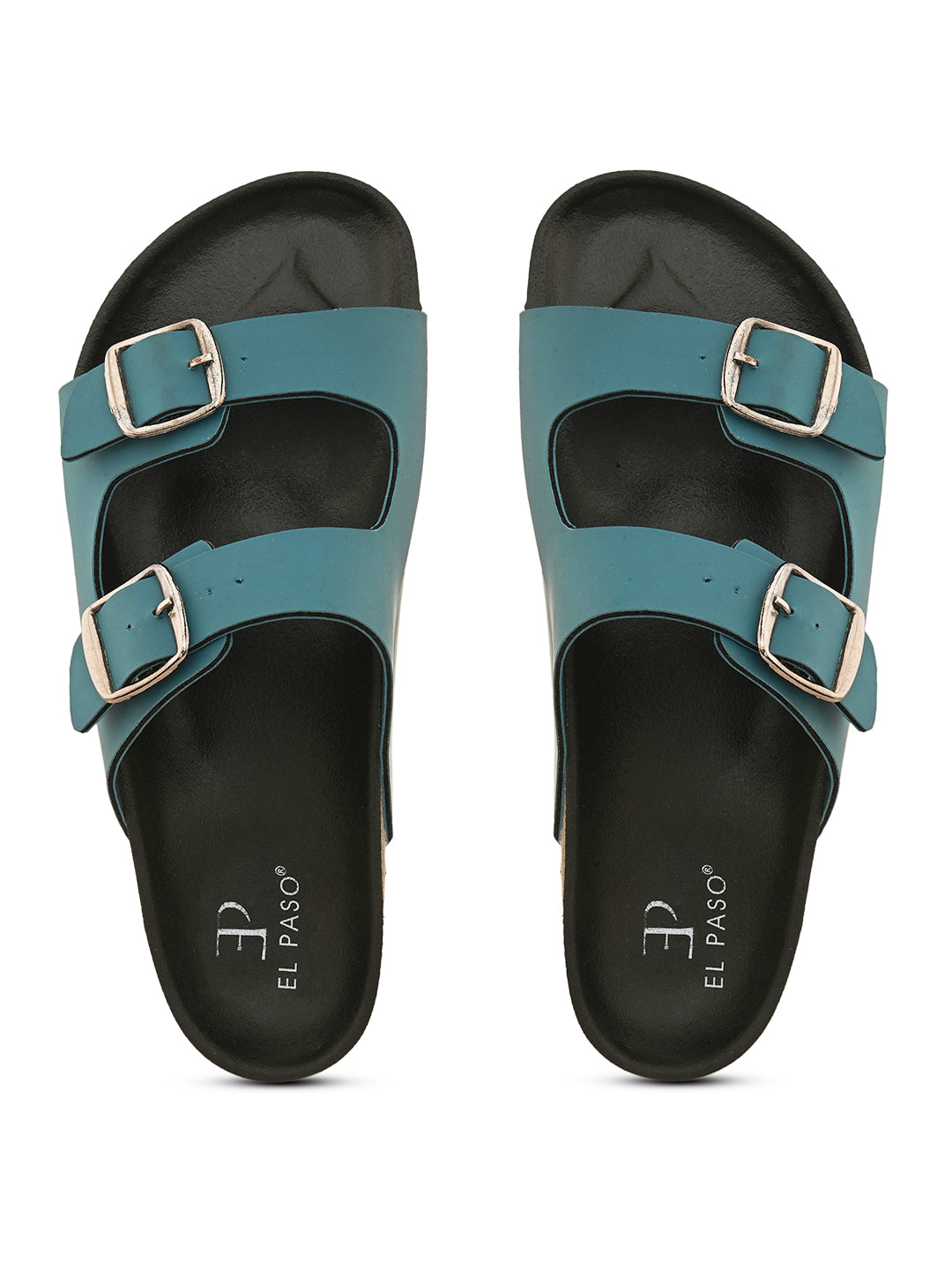 Women Open Toe Flats with Buckles-23