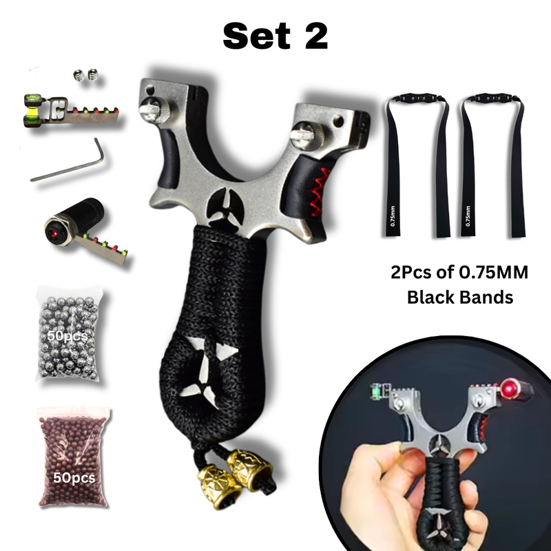 Marksman® Flying Bird Mercedes Benz Premium Stainless Steel Slingshot | Different Thickness Options