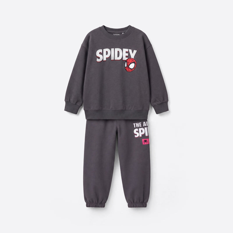 Spidey Buddy Grey Co-ord Set