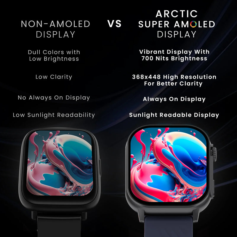 Hammer Arctic 2.04" Super Amoled Display Bluetooth Calling Smartwatch-16