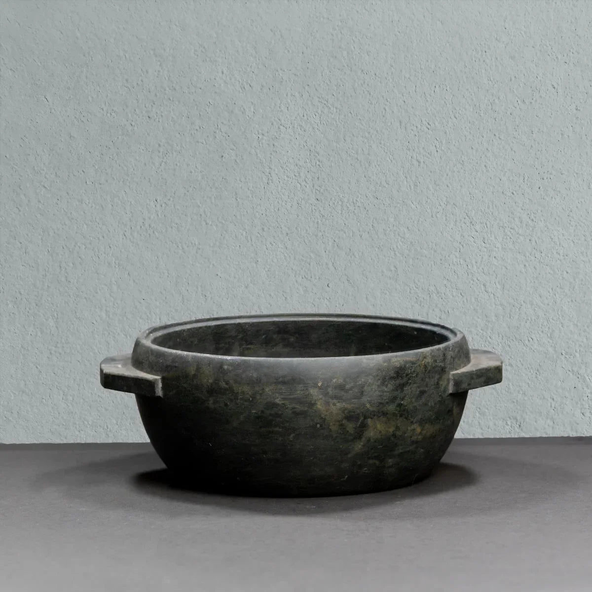 Soapstone Cookware Kalchatti With Lid (Treated)-3