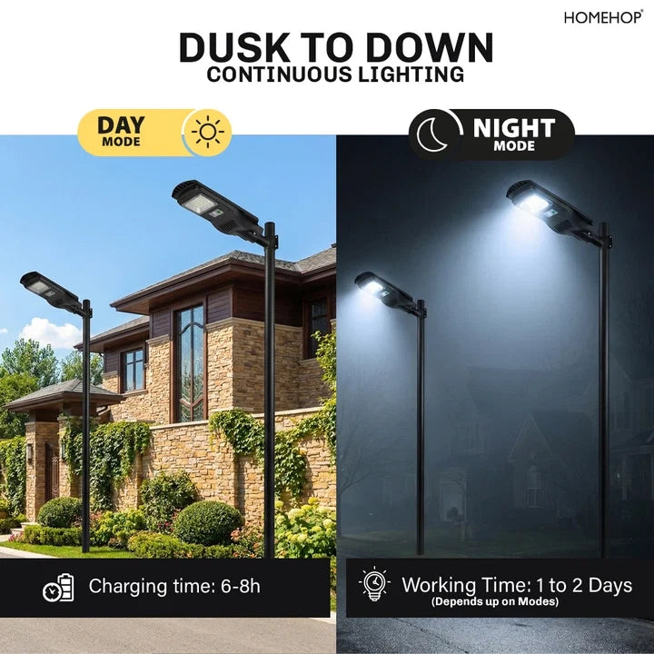 Solar Light For Street Outdoor Waterproof With Motion Sensor For Home, Village ( Remote, 50W )